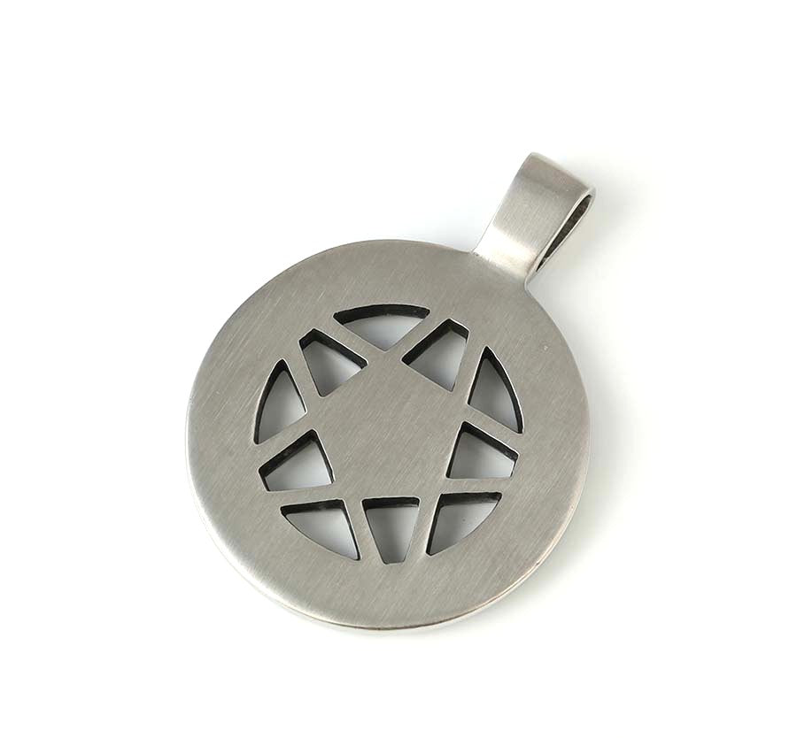Sterling Silver Celtic Knot Pentagram Pendant image 4