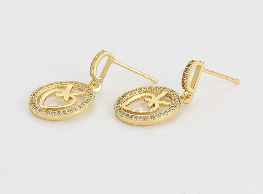14K gold plated color heart earrings, and let your confidence shine! 💫 image 3