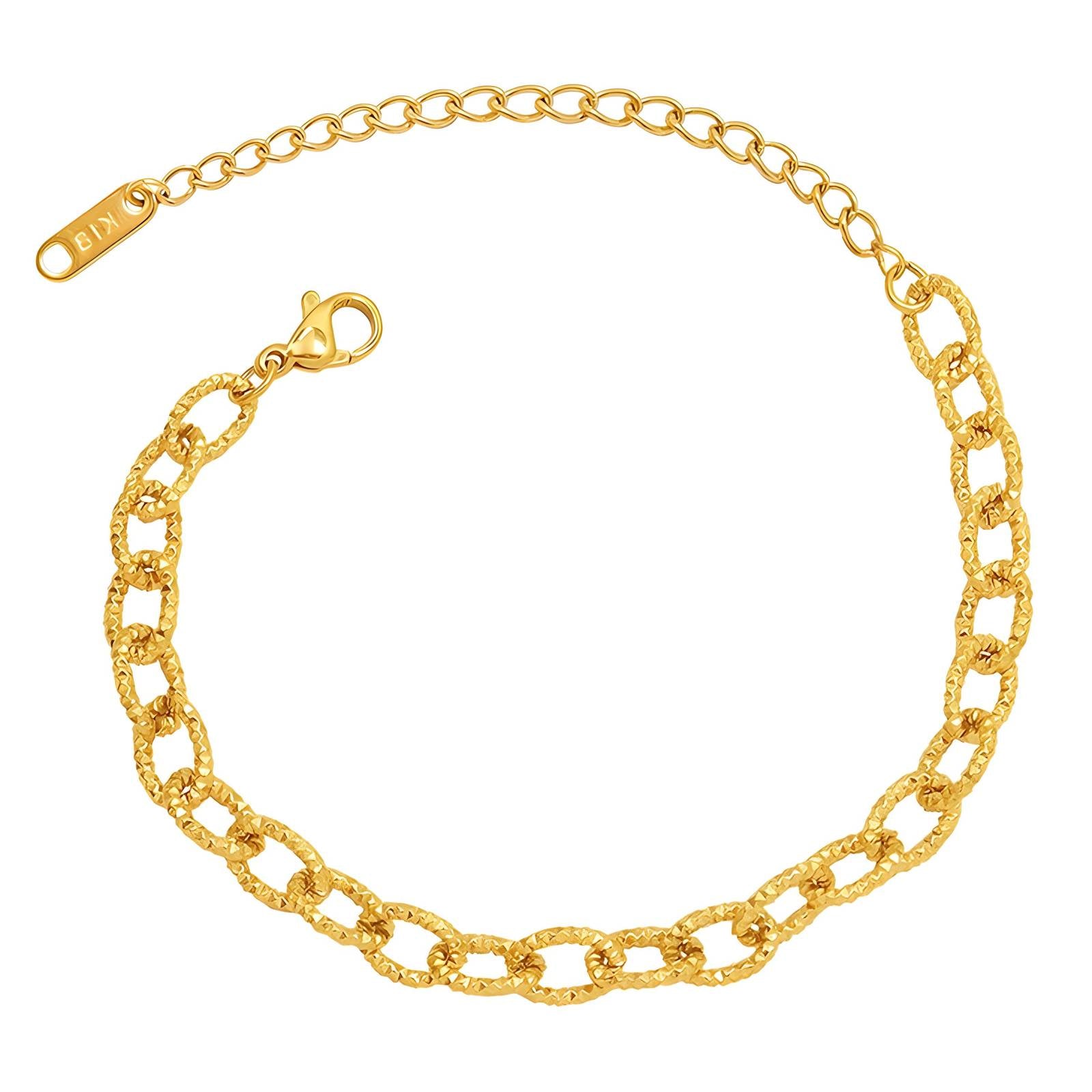18K gold plated Stainless steel bracelet image 0