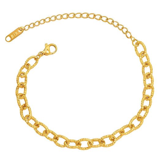18K gold plated Stainless steel bracelet image 0