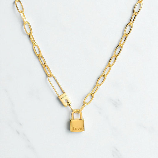 18K gold plated Stainless steel Necklace