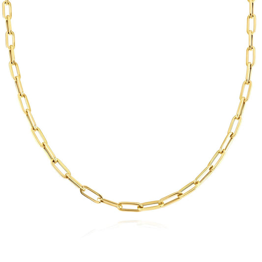 18K gold plated Stainless steel necklace image 0