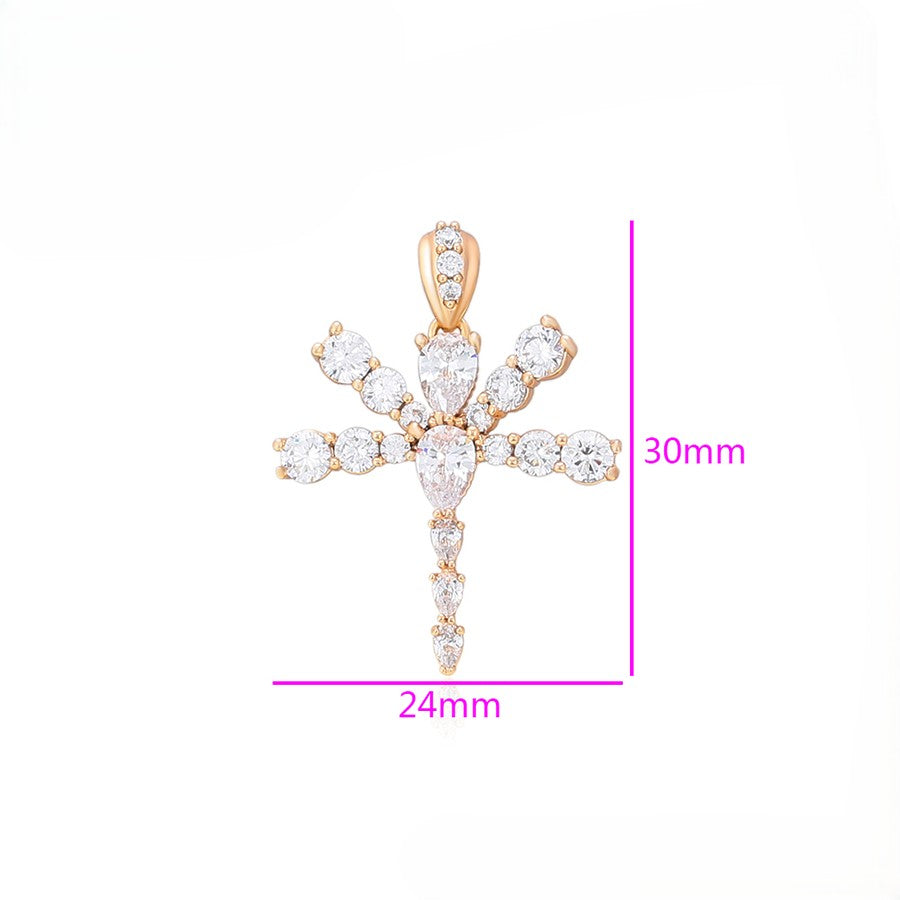 18K Gold Plated Dragonfly Pendant image 2